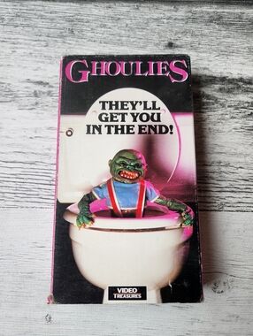 Ghoulies OOP VHS Video Treasures Charles Band Horror 1985